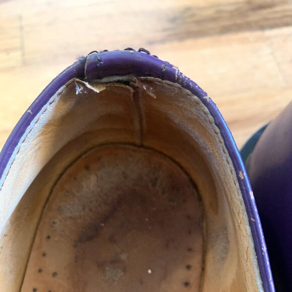 Dr Martens Purple 1461 Shoes - UK 5.5 US 7/8 - Picture 11 of 15